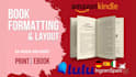 format, design german book, workbook design, manuscript ingramspark, kdp upload