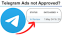 do telegram ads approval, fix bot telegram ads, promote telegram to subscribers