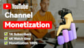 do complete youtube channel monetization promotion