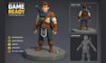create 3d low poly game character npc model cartoon avatar and rig low poly mesh