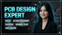 design pcb in kicad, altium designer and easyeda with gerber files
