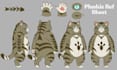 draw custom plushie reference sheet stuffed animal character toy ych concept