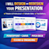 design professional powerpoint or canva presentation slides