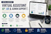 be your virtual assistant for bookkeeping and data entry