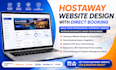 build a hostaway website with direct booking, pms sync, and rental seo