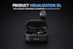 create product visualization 3d, tech gadget rendering, ecommerce blender mockup