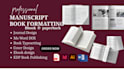 manuscript editing typesetting kindle book layout ebook paperback formatting KDP