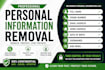 erase remove your personal information and digital footprints data from internet