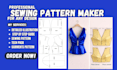create sewing instructions, step by step illustrations guide