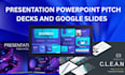 design powerpoint presentation pitch decks google slides and master template