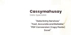 do data entry and copy paste tasks accurately