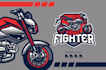 do make an modern custom bike logo