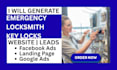 generate emergency locksmith leads with high converting website