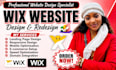 design wix website, redesign wix website  squarespace website design, wix expert