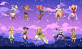 do nsfw pixel art character animation pixel character design sprite sheet