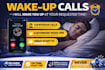 be your wake up call partner for daily motivation, accountability, routine