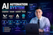 build ai automation system using langchain crewai autogen react web app