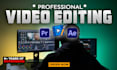 do professional video editing