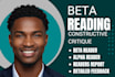 be your romance beta reader book beta reader romantasy beta reading critique
