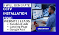 generate cctv and security system leads with high converting website