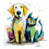 draw your pet into awesome scribble art