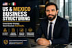 help you with US llc setup and mexico business structuring