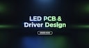 design micro led pcb, high power lighting, led driver and control circuit