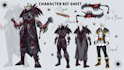 draw custom character sheet, reference sheet, anthro ref sheet, character design