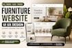 design modern furniture ecommerce website UI UX