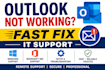 fix outlook microsoft 365 and email issues fast
