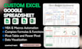 custom excel spreadsheets template excel dashboard google sheets automation