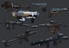 create high quality 3d weapon models for games