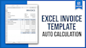 a excel invoice template