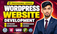 develop a custom wordpress website for your business
