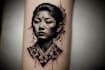 make a tattoo design in japanese style