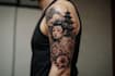 making a personalized japanese style tattoo design