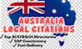 create australia local citations