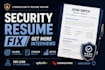 review and improve your cybersecurity or IT resume