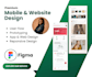 do figma design website, website design figma, website ui ux