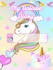 design unicorn digital and printable notebook
