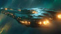 sci fi art and spaceship design