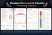 design premium etsy printables, amazon KDP books, workbooks and journals