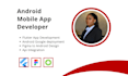 do mobile app development, ios app development, android app as flutter developer