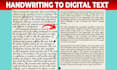 transcribe handwriting, notes, pdfs, and images into accurate text