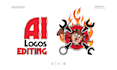 do ai logo editing