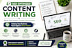 write SEO optimized articles