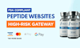 build fda compliant peptide website, payment gateway setup