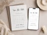 design a modern and elegant save the date in canva