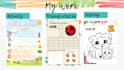 design professional kids worksheets, activity books