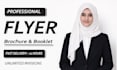 design a professional business flyer and brochure